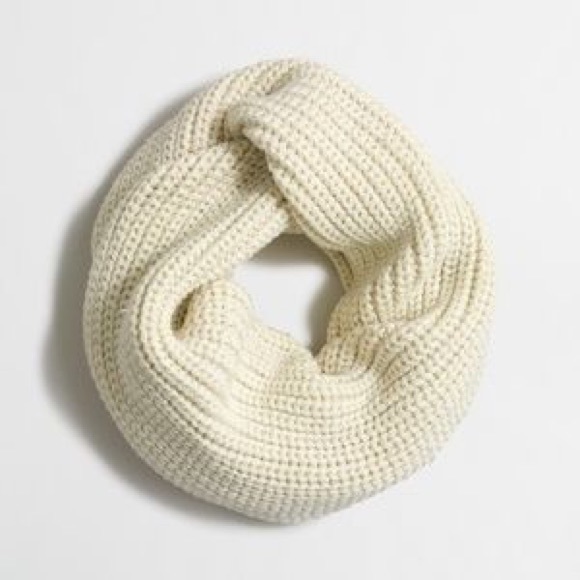 J. Crew Metallic-Ribbed Knit Infinity Scarf - Picture 4 of 6